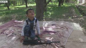 3-годишният талибан: Отивам да трепя хора