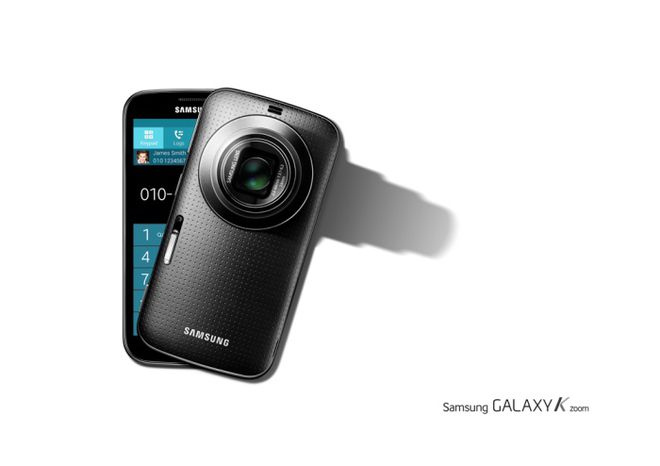 Samsung Galaxy K Zoom в черно