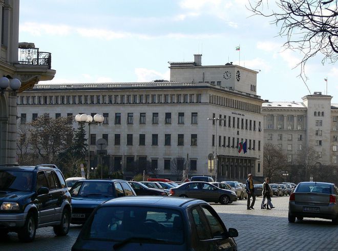 Сградата на БНБ в София
