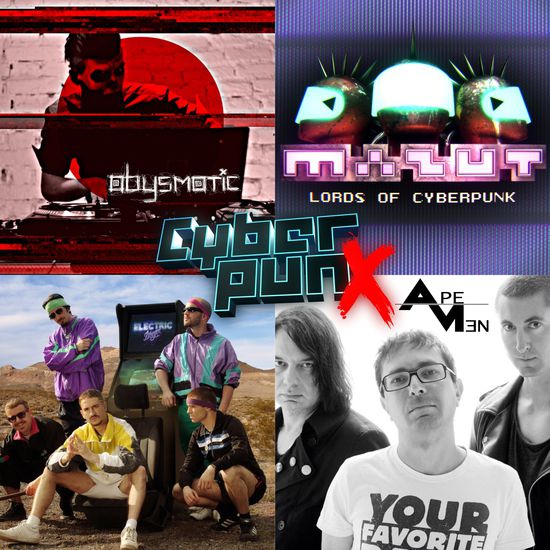 Четири групи на фестивала Cyber punX