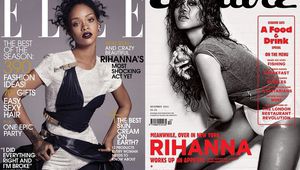 Риана е лице за декември 2014 на "Ел" (САЩ) и британското "Ескуайър"