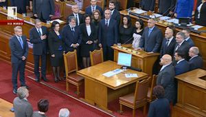 Клетвата на кабинета "Борисов-2" в Народното събрание