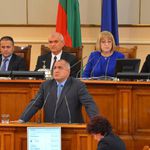 Бойко Борисов, отново като премиер, в Народното събрание