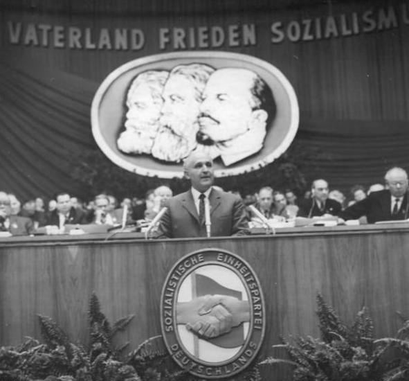 Тодор Живков на посещение в ГДР, 1963 г.