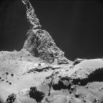 Гледка от повърхността на кометата 67П