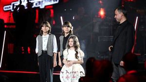 Крисия, Хасан и Ибрахим на сцената на "Гласът на България"