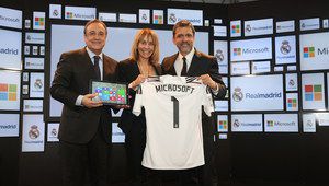 "Майкрософт" анонсира партньорството с "Реал" (Мадрид)