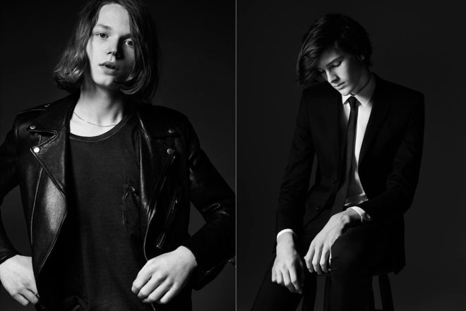 Синовете на Вал Килмър и Пиърс Броснан за "Сен Лоран"