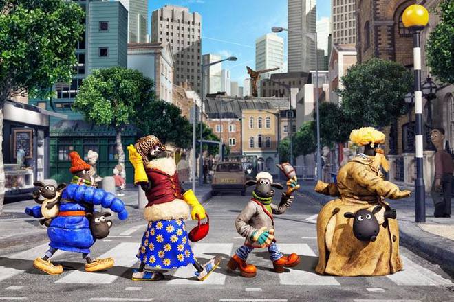 Ovtse maskirani kato hora