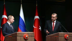 Владимир Путин и Реджеп Ердоган