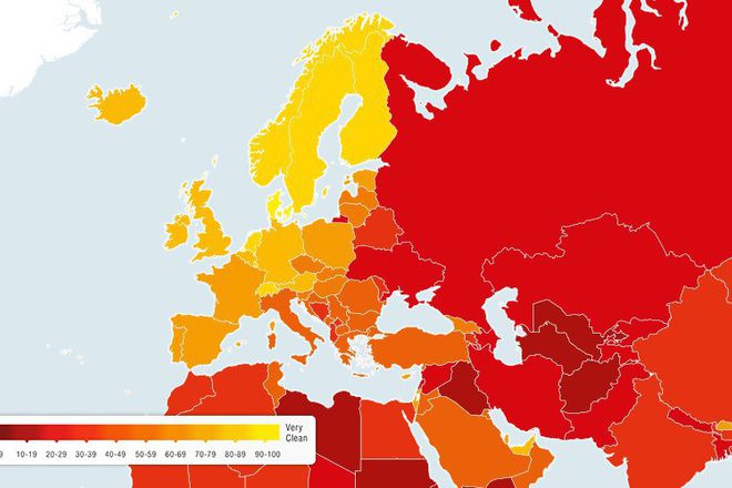 Indeks na koruptsiyata za 2014 g