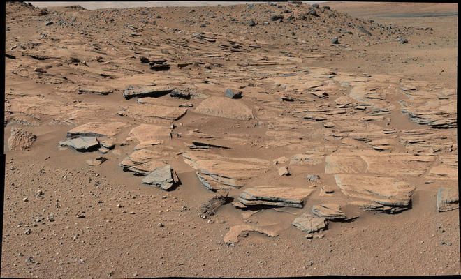 Пресъхнали водни басейни на Марс