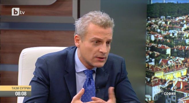 Петър Москов в студиото на "Тази сутрин"