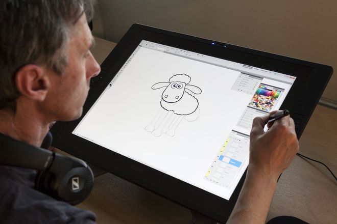 Сториборд с овцата Шон