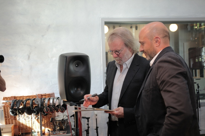 Георги Тошев с Бени Андершон от АББА