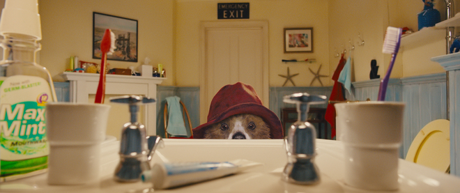 Падингтън в банята