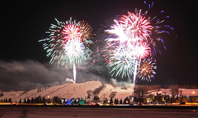Заря за посрещането на Нова година