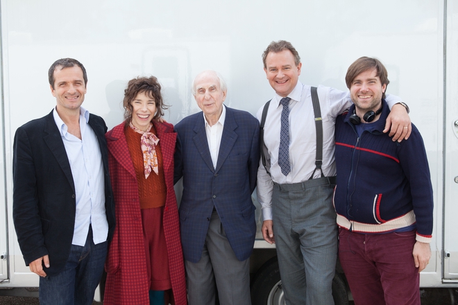 Авторът на "Падингтън" с екипа на филма