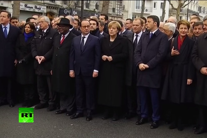 Svetovnite lideri na marsha na solidarnostta v parizh