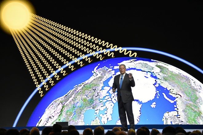Ал Гор говори за глобалното затопляне