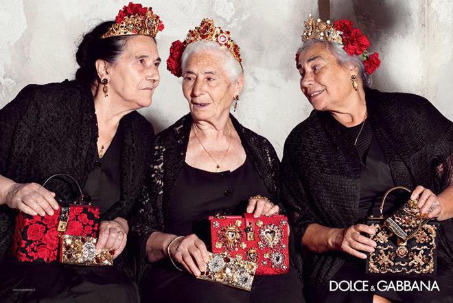 Трите бабички на "Долче и Габана" за пролет-лято 2015