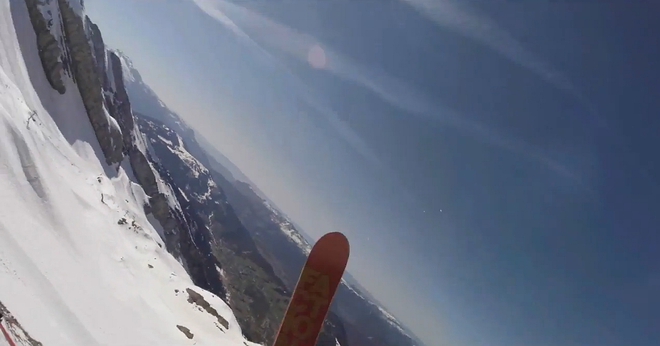 Екстремно скиорство, от Кандид Товекс