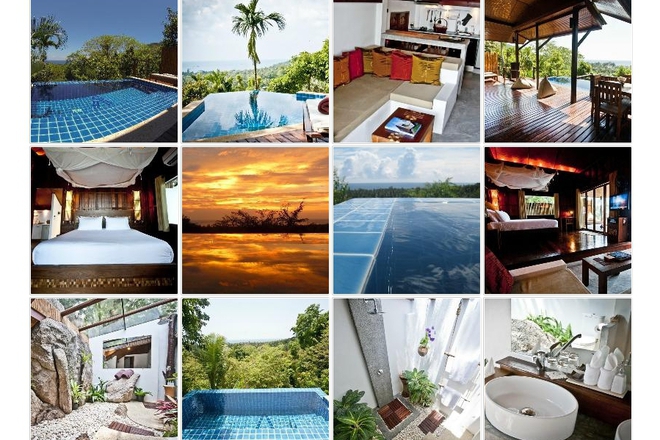 Gledki ot luksoznite butikovi vili the place v ko tao tayland