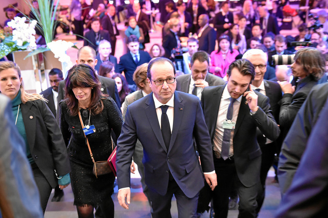 Франсоа Оланд на форума в Давос