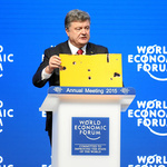 Петро Порошенко на форума в Давос