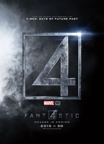Първи плакат за "Фантастичната четворка" (2015)