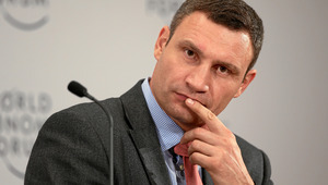 Виталий Кличко на форума в Давос
