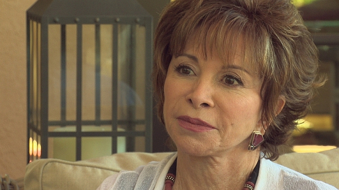 Исабел Алиенде в едър план