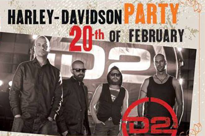 Parti s d2 i toma band za fenovete na harley davidson i roka v sofiya