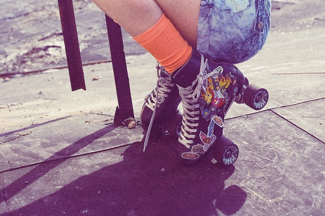 Parti na rolkovi kanki s roller bounce