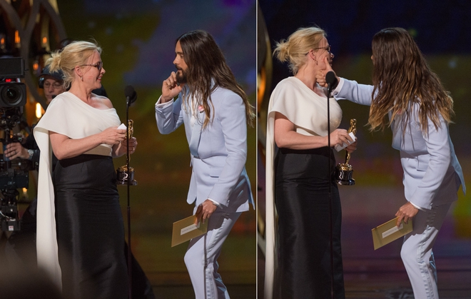 Джаред Лето се проявява като кавалер