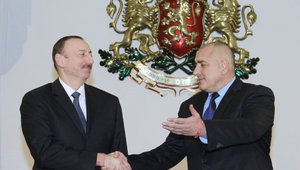 Илхам Алиев и  Бойко Борисов