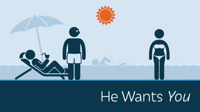 Мъжете се заглеждат по жени постоянно