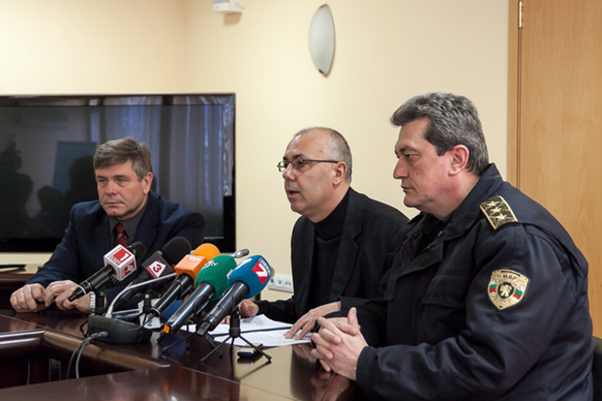Veselin vuchkov i nikolay nikolov na preskonferentsiya