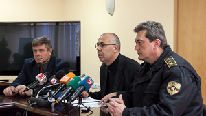 Веселин Вучков и Николай Николов на пресконференция