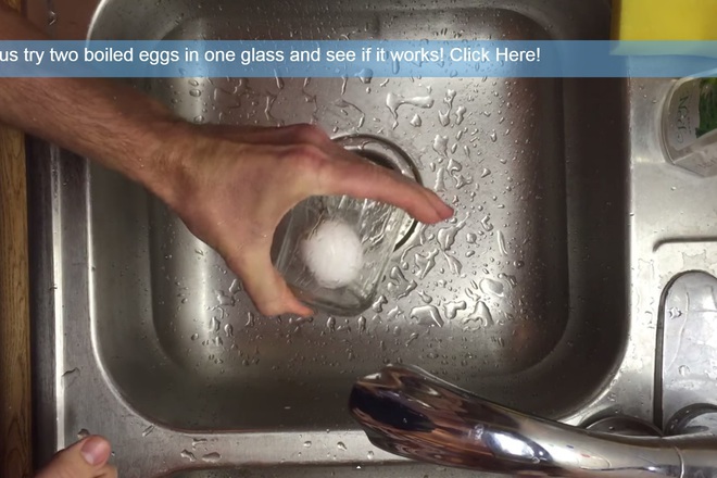 Kak da obelim vareno yaytse za sekundi