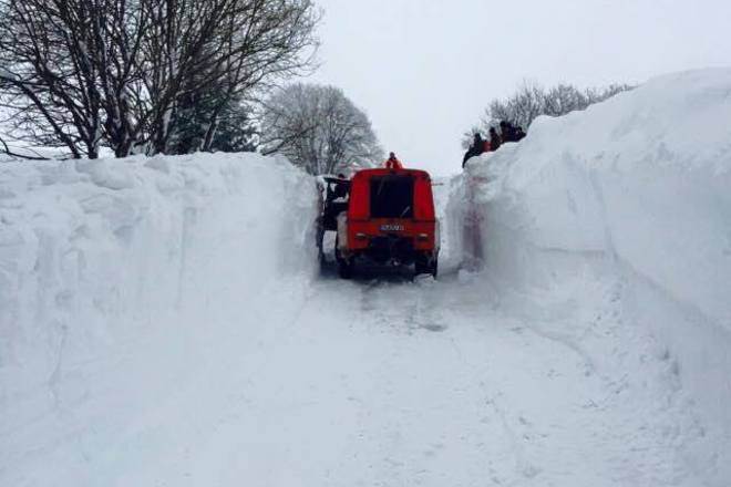 Snegorin razchistva prespi v rodopite