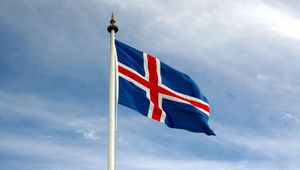 Флагът на Исландия