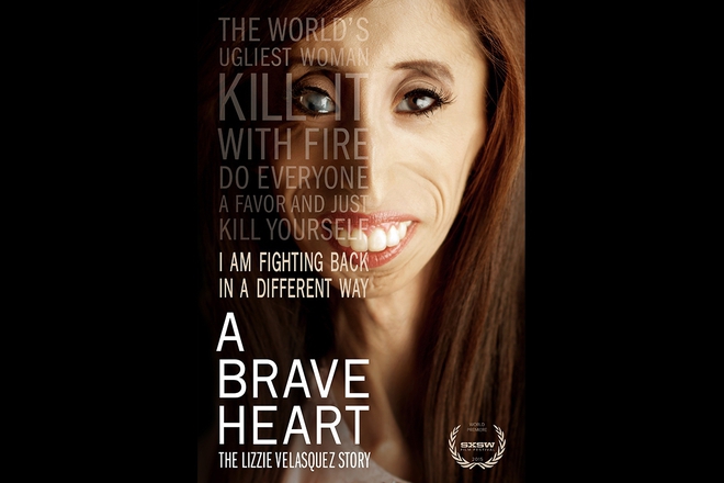Plakat za filma a brave heart the lizzie velasquez story
