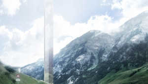 Проектът за небостъргач в Алпите