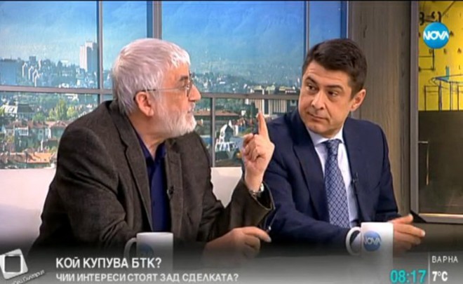 Валери Димитров (вляво) и Димо Гяуров