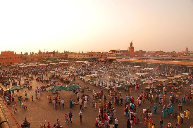 Ploshtadat dzhemaa el fna v marakesh