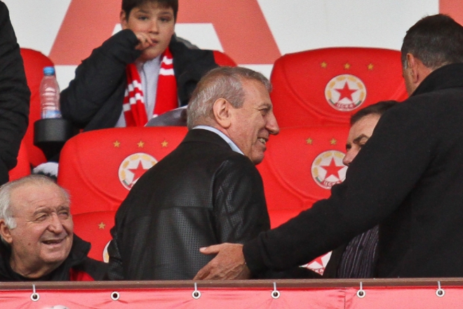 Aleksandar tomov na stadion balgarska armiya