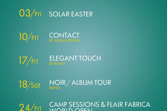 Programata na klub yalta za april 2015