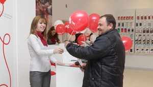 Откриването на новия магазин на "Мтел" във Варна