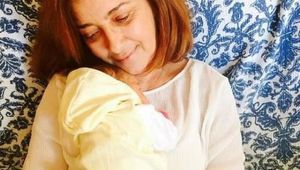 Kaтepинa Eвpo с внучка си Катя